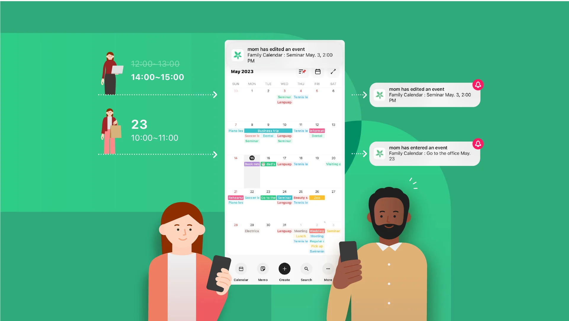TimeTree Shared Calendar App